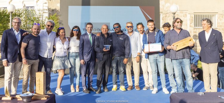 Preisverleihung ORC Mediterranean Championship – Campionato Nazionale del Tirreno © ROLEX / Studio Borlenghi