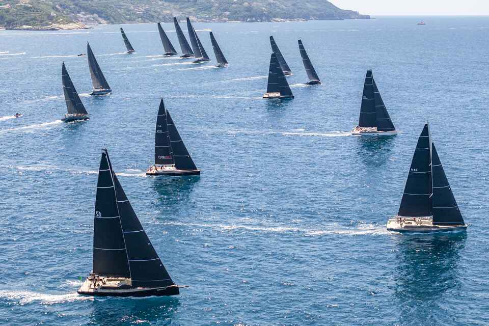 The IMA Maxi Europeans 20-strong fleet spans 100ft Wallycentos down to 60 footers. Photo: IMA / Studio Borlenghi The IMA Maxi Europeans 20-strong fleet spans 100ft Wallycentos down to 60 footers. Photo: IMA / Studio Borlenghi